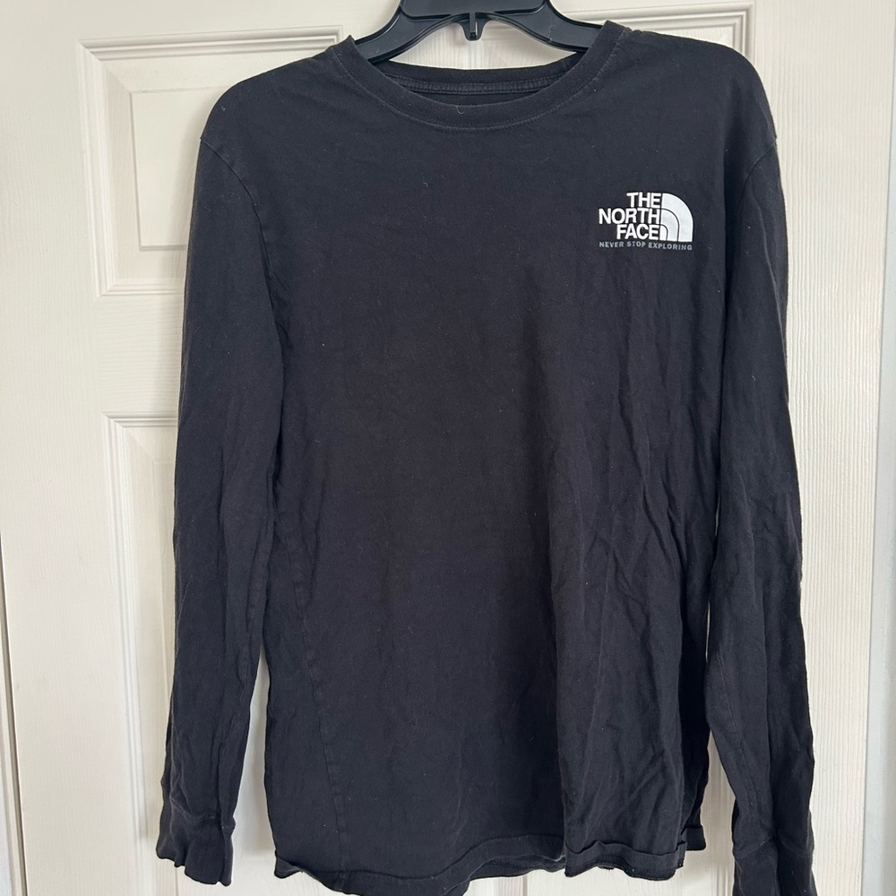 The North Face Black Long Sleeve Shirt Size M